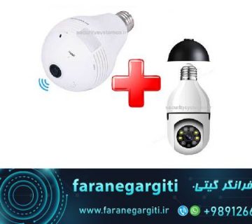 فروش دوربین لامپی چرخشی سیم کارت خور